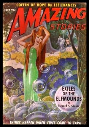 Image du vendeur pour AMAZING STORIES - Volume 23, Number 7 - July 1949 mis en vente par W. Fraser Sandercombe