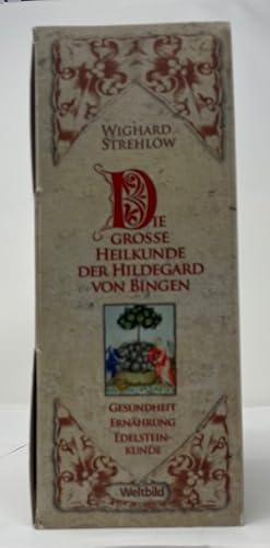 Seller image for Die groe Heilkunde der Hildegard von Bingen 3 Bnde Konvolut: Die Ernhrungstherapie der Hildegard von Bingen, Die Edelsteinkunde der Hildegard von Bingen, Hildegard Heilkunde von A-Z Gesundheit, Ernhrung, Edelsteinkunde. Band for sale by Antiquariat REDIVIVUS