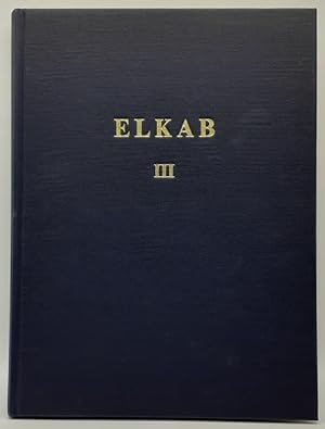 Bild des Verkufers fr ELKAB III. Les Ostraca grecs (O. Elkab gr.) zum Verkauf von Librairie Le Trait d'Union sarl.