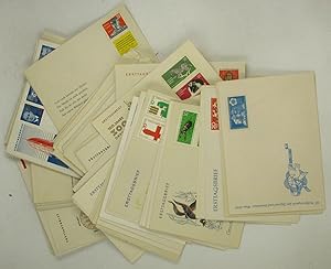 104 x Dekorativer Ersttagsbrief / FDC DDR ungestempelt (ca. 1958-1965),