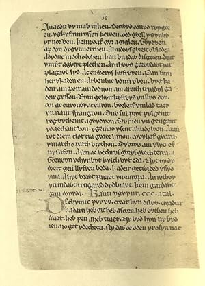 Facsimile & Text of the Book of Taliesin