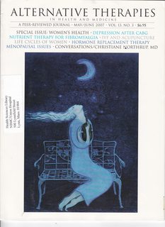 Alternative Therapies in Health and Medicine Vol 13 No 3 May/June 2007: Special Issue-Women?s Health