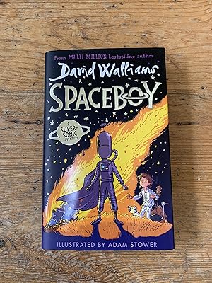 Seller image for SPACEBOY - SIGNED by both David Walliams & Adam Stower for sale by Mungobooks