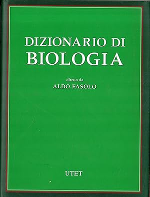 Immagine del venditore per Dizionario di biologia venduto da Messinissa libri