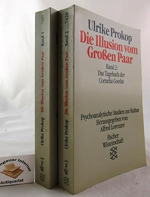 Seller image for Die Illusion vom Groen Paar . ZWEI (2) Bnde. Band 1 :Weibliche Lebensentwrfe im deutschen Bildungsbrgertum 1750-1770. Band 2: Das Tagebuch der Cornelia Goethe . Psychoanalytische Studien zur Kultur. Herausgegeben von Alfred Lorenzer. for sale by Chiemgauer Internet Antiquariat GbR