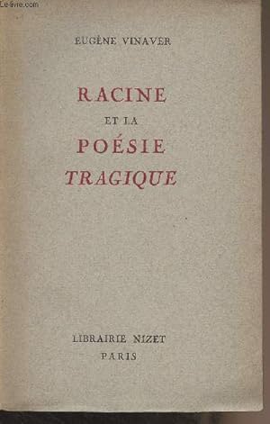 Bild des Verkufers fr Racine et la posie tragique zum Verkauf von Le-Livre