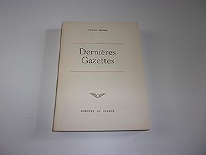 Seller image for DERNIERES GAZETTES for sale by occasion de lire