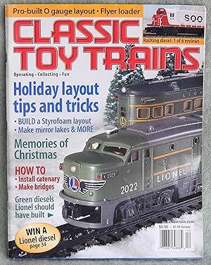 Immagine del venditore per Classic Toy Trains December 2002 Volume 15 Number 9 venduto da Argyl Houser, Bookseller