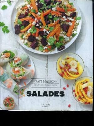 Image du vendeur pour Salades - collection fait maison, recettes testees a la maison mis en vente par Le-Livre