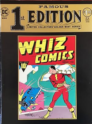 Seller image for FAMOUS 1st. (First) Edition F-4 (Nov. 1974) WHIZ COMICS No. 1 for sale by OUTSIDER ENTERPRISES