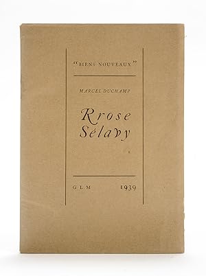 Seller image for RROSE SLAVY for sale by Librairie Benjamin Pitchal