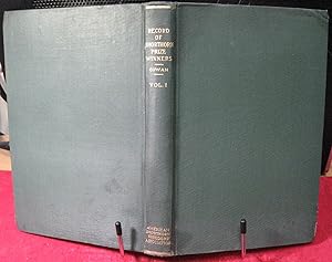 Record of Shorthorn Prize Winners Volume I