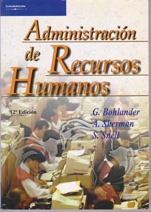 Imagen del vendedor de ADMINISTRACION DE RECURSOS HUMANOS a la venta por LIBRERIA TORMOS