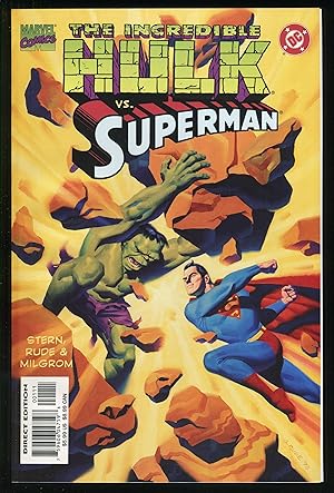 Image du vendeur pour Incredible Hulk vs Superman Trade Paperback TPB Man of Steel Steve Rude art mis en vente par CollectibleEntertainment