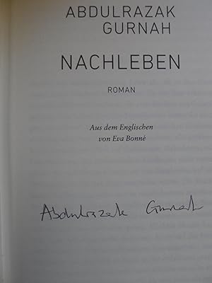 Bild des Verkäufers für Nachleben, Roman, Aus dem Englischen von Eva Bonne, zum Verkauf von Antiquariat Wolfgang Rüger