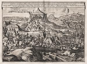 "Marche des Abissins" / Engraving depicting a procession in present-day Ethiophia (Abyssinia. A b...