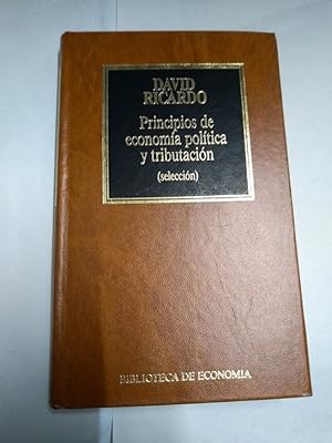 Principios de economía política y tributación