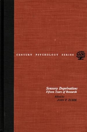 Sensory Deprivation: Fifteen Years of Research