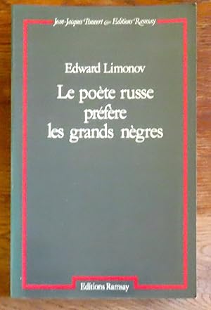 Immagine del venditore per Le pote russe prfre les grands ngres. venduto da La Bergerie