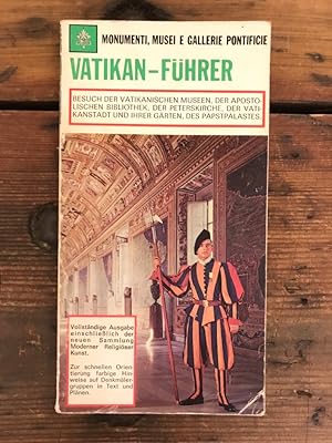 Bild des Verkufers fr Vatikan - Fhrer: Besuch der Vatikanischen Museen, der Apostolischen Bibliothek, der Peterskirche, der Vatikanstadt und ihrer Grten, des Papstpalastes zum Verkauf von Antiquariat Liber Antiqua