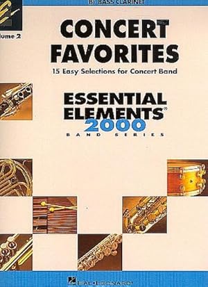 Immagine del venditore per Concert Favorites Vol. 2 - Bass Clarinet: Essential Elements Band Series venduto da Smartbuy