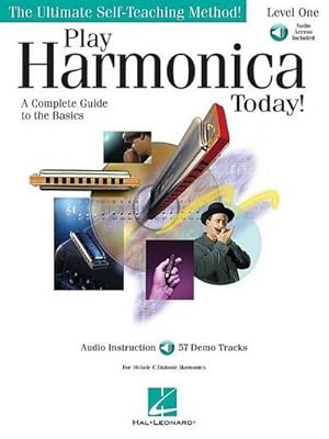 Bild des Verkufers fr Play Harmonica Today! Level 1 - Book/Online Audio zum Verkauf von AHA-BUCH GmbH