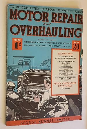 Motor Repair and Overhauling - Part 20 (c.1935)