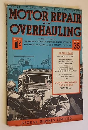 Motor Repair and Overhauling - Part 35 (c.1935)