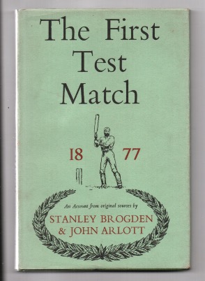 Seller image for The First Test Match for sale by J C ( Antiquarian) Books