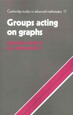 Image du vendeur pour Groups Acting on Graphs mis en vente par GreatBookPricesUK