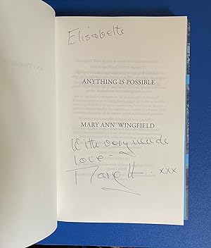 Image du vendeur pour Anything Is Possible: A Memoir mis en vente par BazaarofBooks