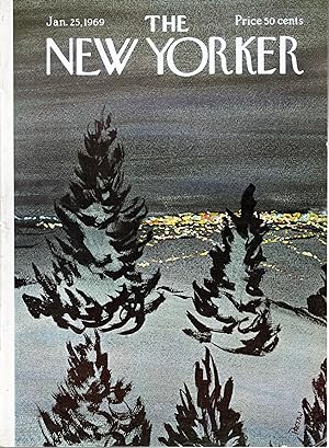 Bild des Verkufers fr The New Yorker (Magazine): January 25, 1969 zum Verkauf von Dorley House Books, Inc.