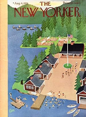 Bild des Verkufers fr The New Yorker (Magazine): August 4, 1951 zum Verkauf von Dorley House Books, Inc.