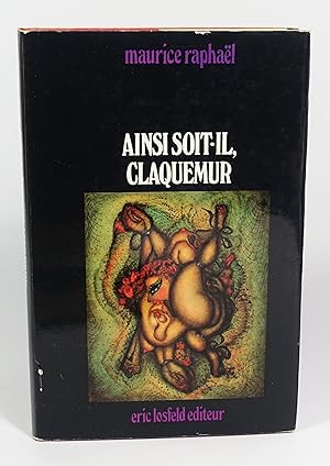 Imagen del vendedor de Ainsi soit-il, Claquemur a la venta por Librairie L'Autre sommeil