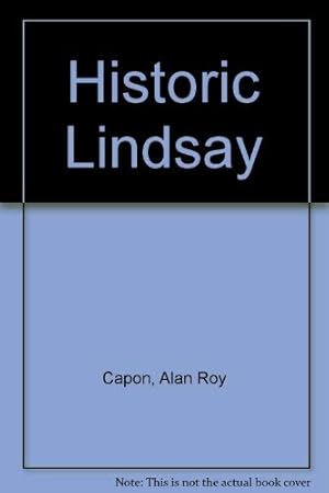 Imagen del vendedor de Historic Lindsay a la venta por WeBuyBooks