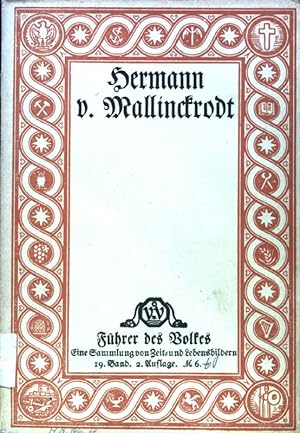 Bild des Verkufers fr Hermann von Mallinckrodt Sammlung von Zeit- und Lebensbildern 19. Heft zum Verkauf von books4less (Versandantiquariat Petra Gros GmbH & Co. KG)