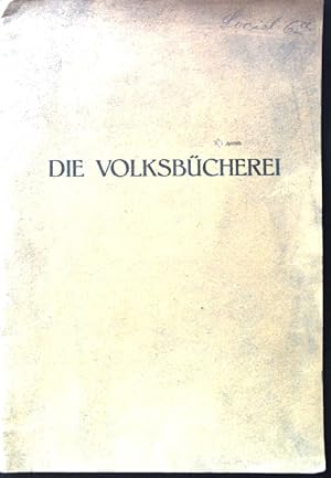 Immagine del venditore per Die Volksbcherei. venduto da books4less (Versandantiquariat Petra Gros GmbH & Co. KG)