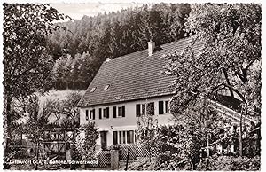 Bild des Verkufers fr AK Luftkurort Glatt bei Horb Neckar Schwarzwald Haus Waldfrieden Auenansicht Bes. Friedr. W. Seitz 1968 gelaufen zum Verkauf von GAENSAN Versandantiquariat