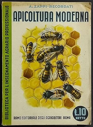 Apicoltura Moderna - A. Zoppi-Recordati - Ed. REDA - 1942