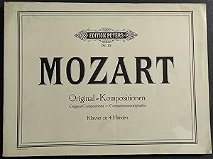 Spartito Mozart - Original -Kompositionen - Klavier zu 4 Handen - Ed. Peters