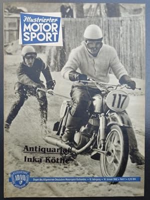 Illustrierter Motorsport - 1. Jahrgang 1962 Heft 1 - Fachblatt der Sektion Motorrennsport der DDR...