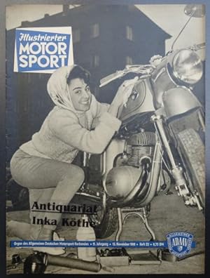 Illustrierter Motorsport - 11. Jahrgang 1961 Heft 23 - Fachblatt der Sektion Motorrennsport der D...