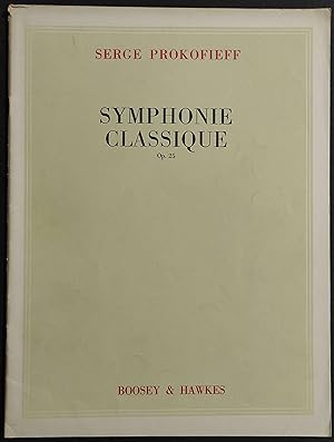 Symphonie Classique Op.25 - S. Prokofieff - Ed. Boosey & Hawkes - Piano Seul