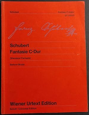 Spartito Schubert Fantasie C-Dur - Fantasy C Major - Ed. Wiener Urtext