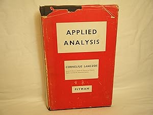 Seller image for Applied Analysis for sale by curtis paul books, inc.