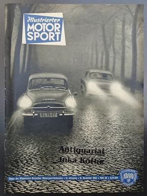 Illustrierter Motorsport - 13. Jahrgang 1963 Heft 23 - Fachblatt der Sektion Motorrennsport der D...