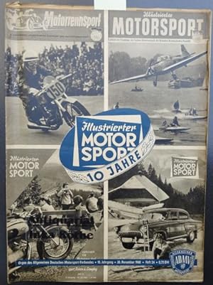 Illustrierter Motorsport - 10. Jahrgang 1960 Heft 24 - Fachblatt der Sektion Motorrennsport der D...