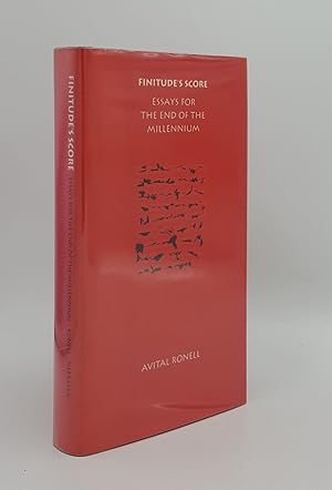 Bild des Verkufers fr FINITUDE'S SCORE Essays for the End of the Millennium zum Verkauf von Rothwell & Dunworth (ABA, ILAB)