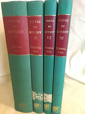Vistas in Botany: Vol. 1 - 4. (= International Series of Monographs on Pure and Applied Biology, ...