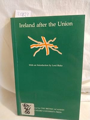 Ireland after the Union: Proceedings of the second joint meeting of the Royal Irish Academy and t...